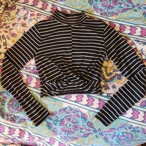 Topshop cropped long sleeve